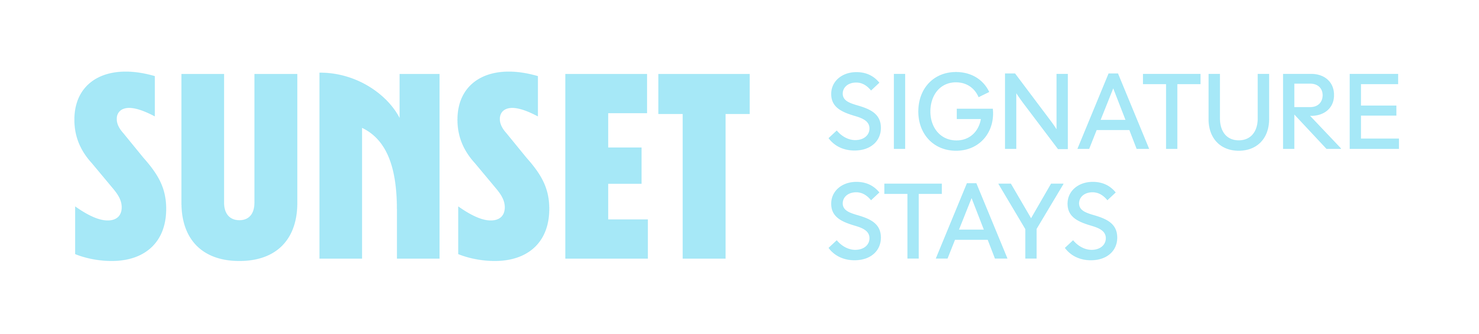 Sunset Signature Stays Logo